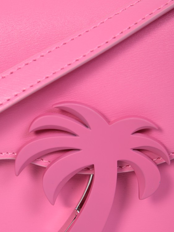 Shop Palm Angels Pink Palm Beach Bridge Bag