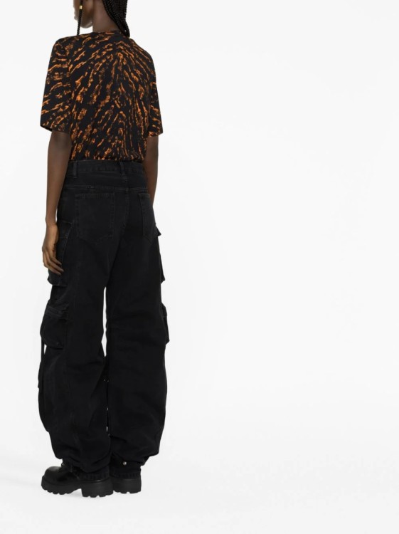 Shop Attico The  Fern Long Pants In Black