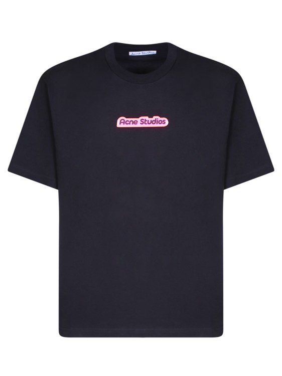 Acne Studios Cotton T-shirt In Black
