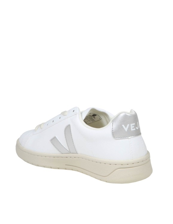 Shop Veja Urca Sneakers In White And Silver Leather