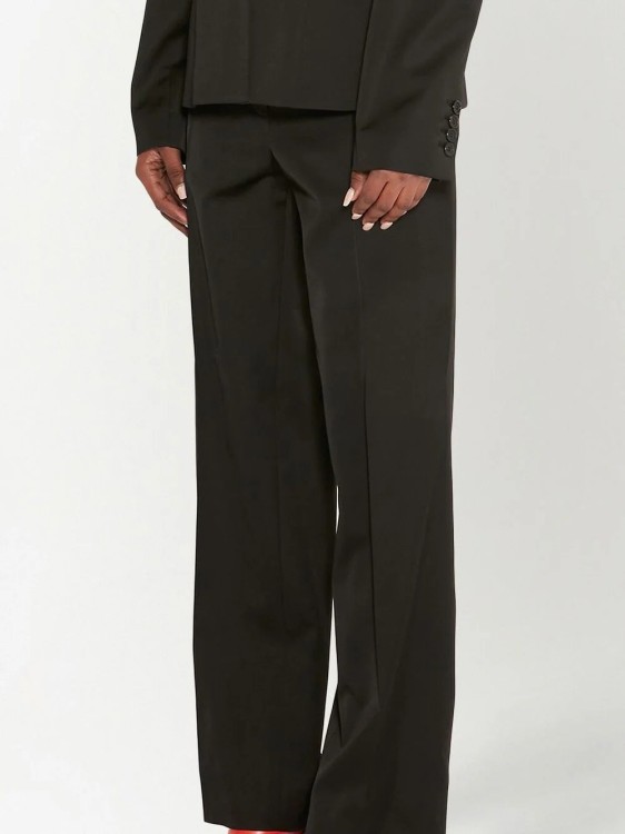 Shop Jw Anderson Straight-leg Trousers In Black