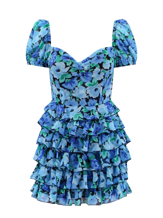ROTATE BIRGER CHRISTENSEN RECYCLED JERESEY DRESS WITH FLORAL PRINT,af895eb6-c967-76de-5447-baa3e4115cb0