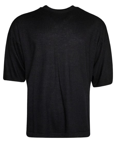 META CAMPANIA COLLECTIVE FELTED CASHMERE SURFER T-SHIRT,SMTK007-WSWS002-000