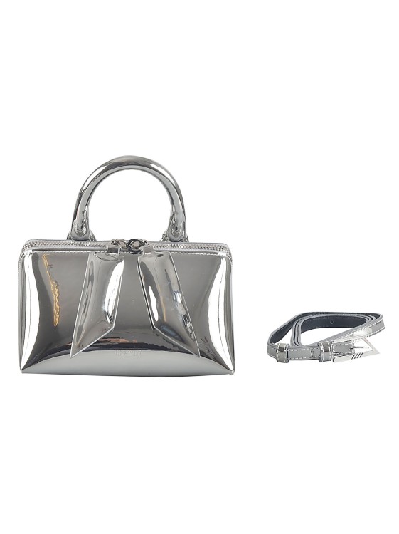 Attico 'friday' Silver Mini Handbag
