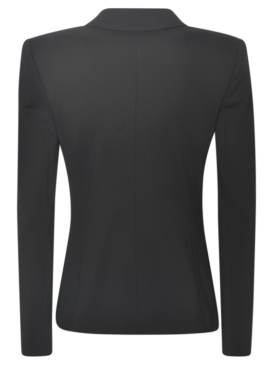 Shop Pinko Black Stretch-design Jersey Suit