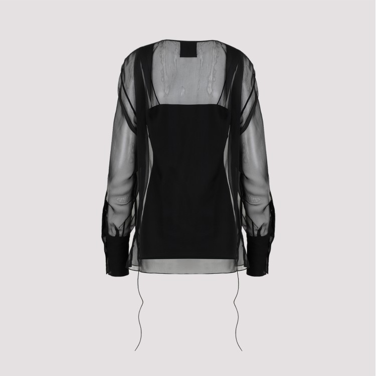 Givenchy Topwear In Black Silk In Black