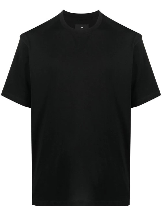 Y-3 LOGO-PRINT SHORT-SLEEVED T-SHIRT