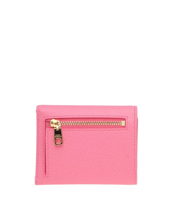 Dolce&Gabbana Cyclamen small Dauphine wallet