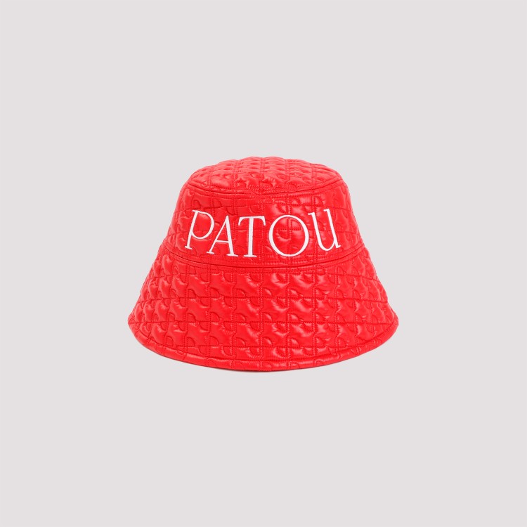 Shop Patou Red Ski Slope Bucket Hat