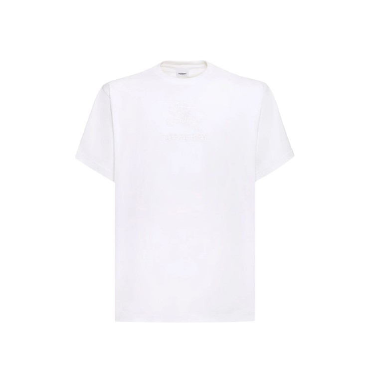 Shop Burberry Tempah T-shirt In White