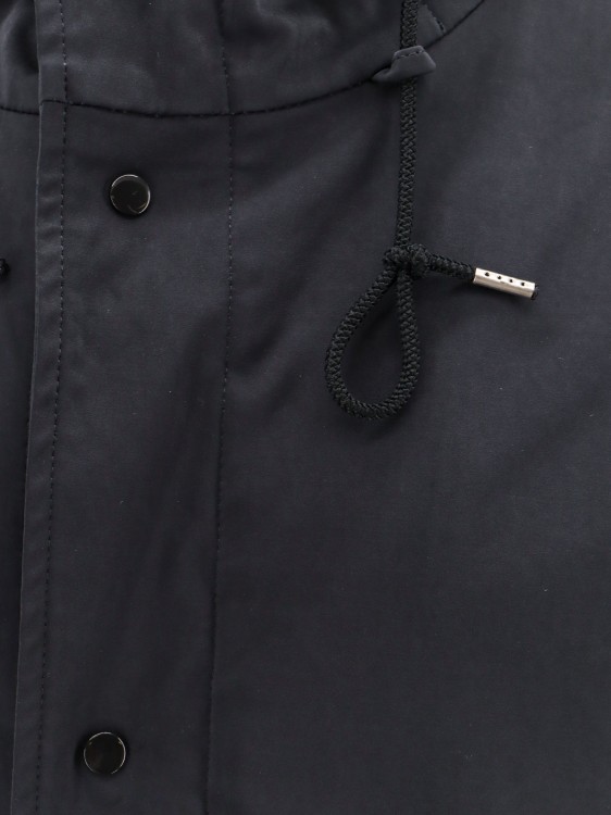 Shop Ten C Nylon Jacket In Black