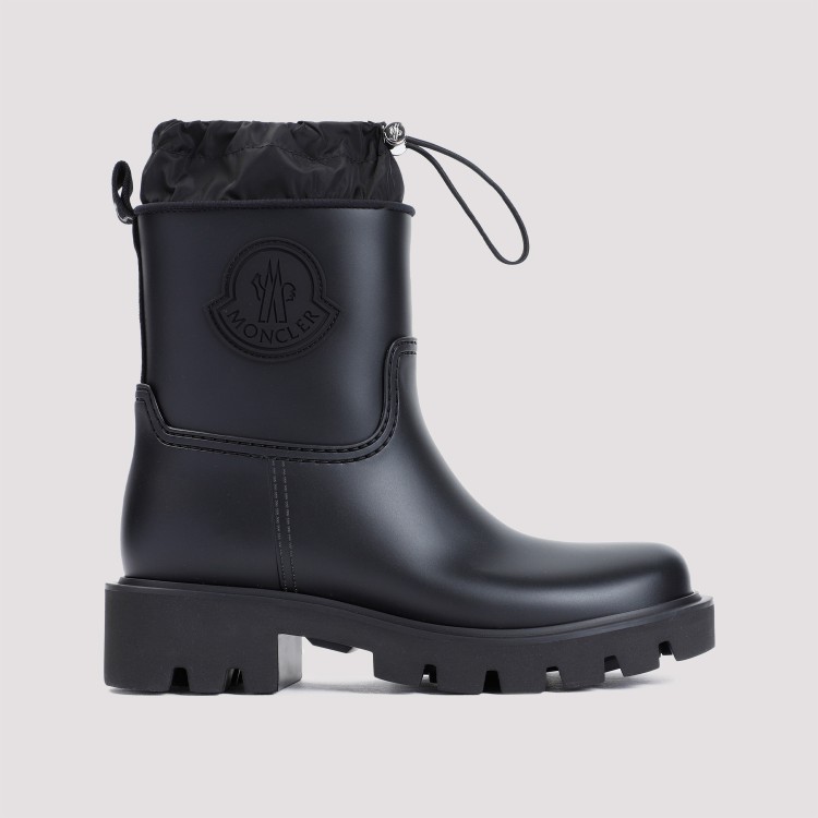 Moncler Boots In Black