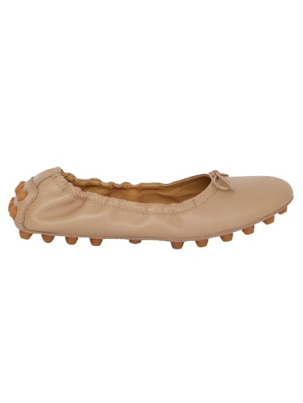 Tod's Women Des Gommini 76k Ballerinas In Brown