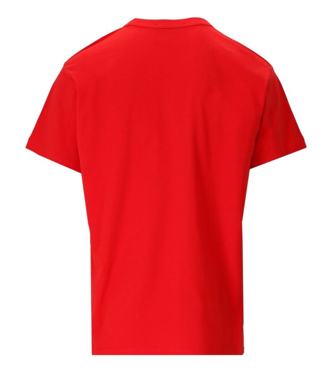 Shop Versace Jeans Couture V-emblem Red T-shirt