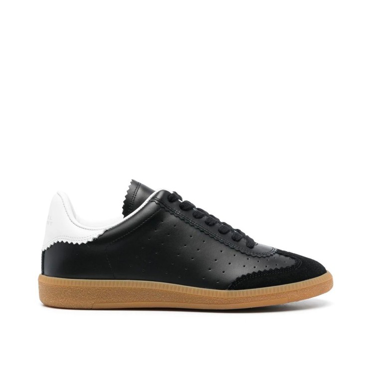 ISABEL MARANT LEATHER SNEAKERS