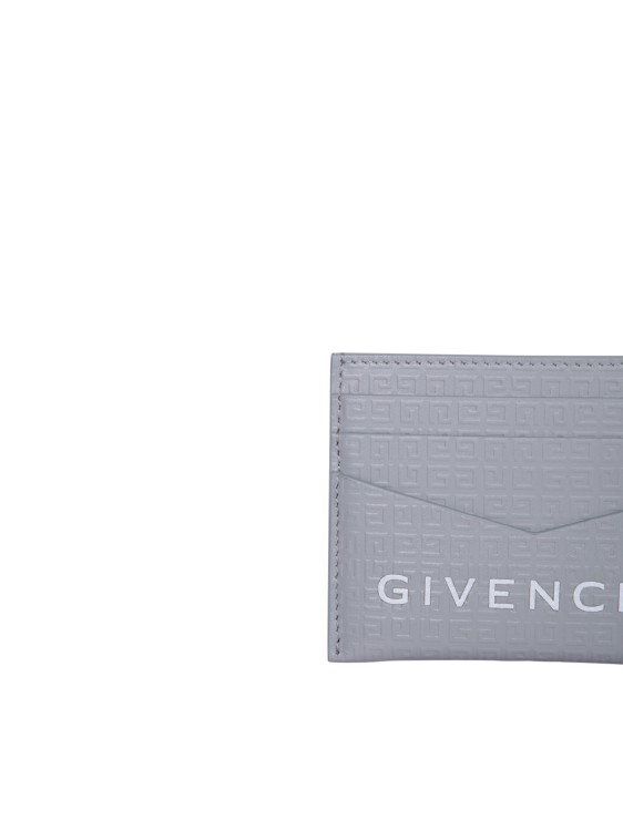Shop Givenchy Leather Cardholder In White