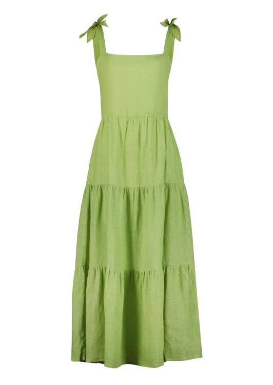 The-private-label X Cabochon Provence Maxi Dress In Green