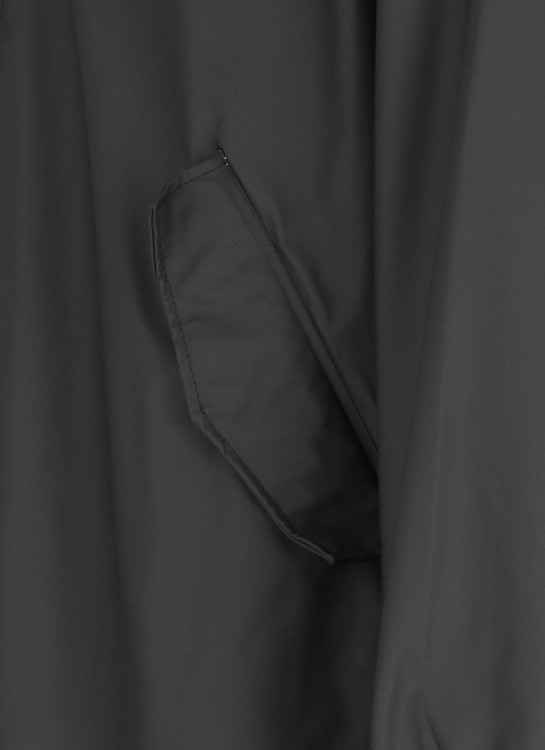 Shop Rains Fishtail Raincoat In Black