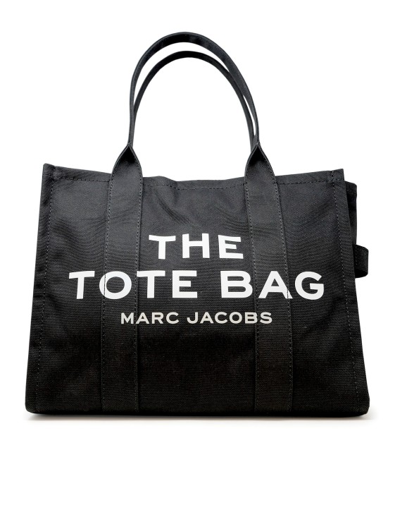 Marc Jacobs Black Canvass Large Tote