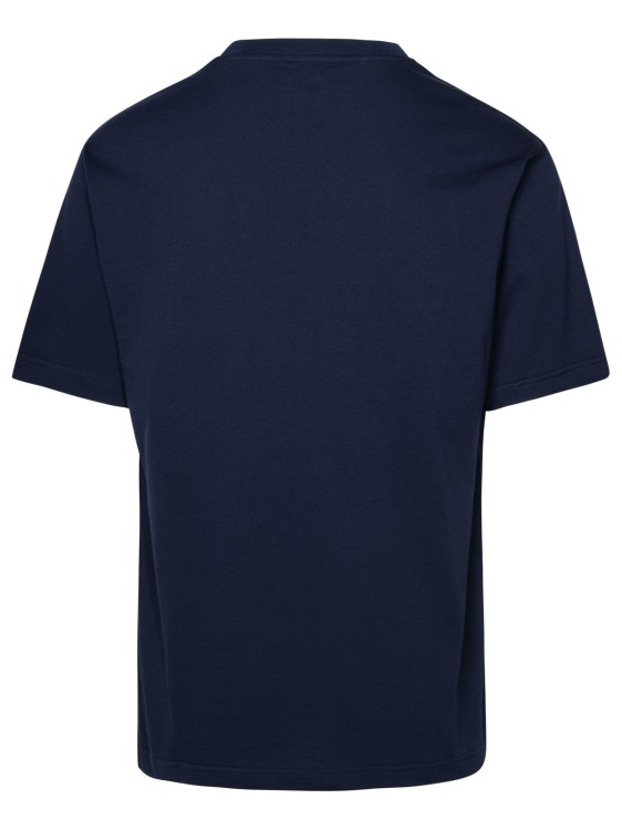 Shop Apc Blue Cotton T-shirt