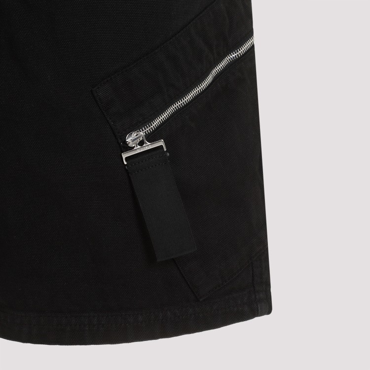 Shop Jacquemus Black Cotton Le Shorts Marrone