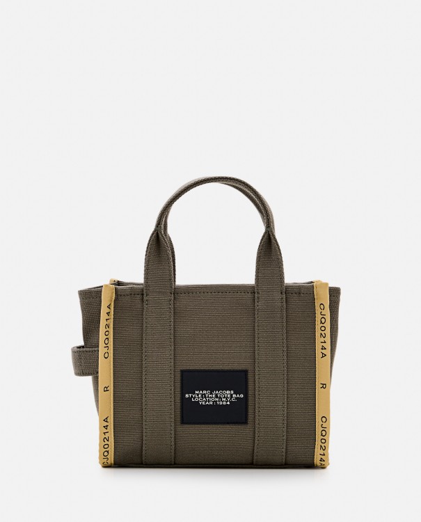 Shop Marc Jacobs The Small Jacquard Tote Bag In Green