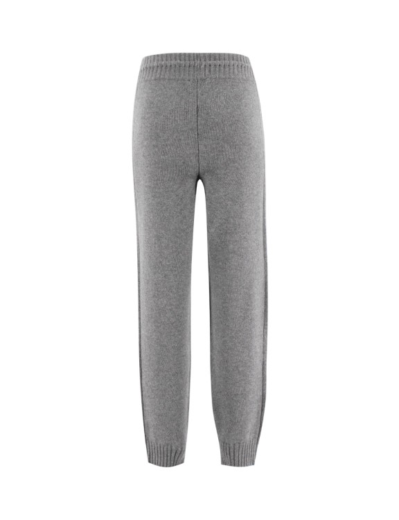 Shop Panicale Melange Grey Jogger Trousers