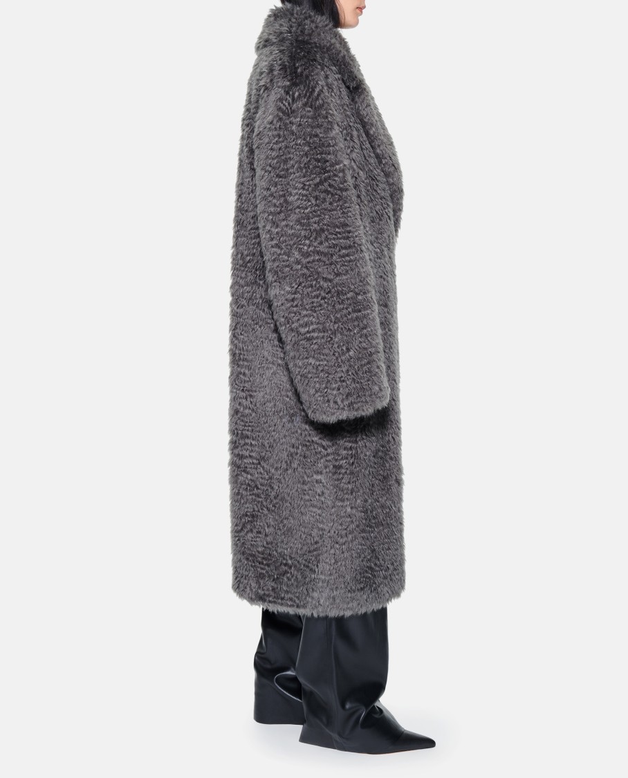 Stand Studio Nicole Coat In Grey