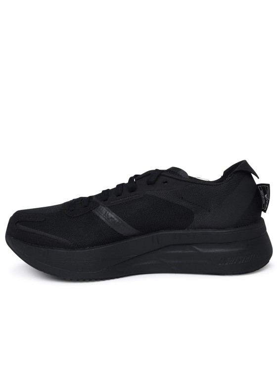 Shop Y-3 Boston 11 Sneakers In Black Fabric