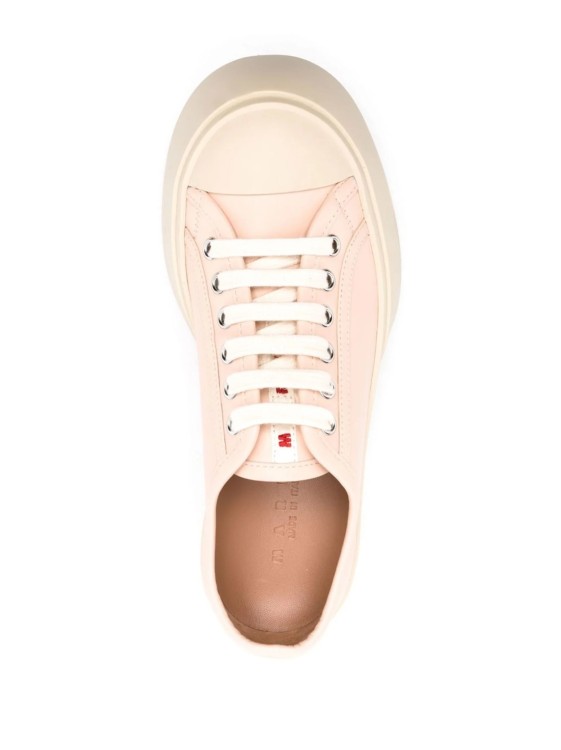 Shop Marni Pink Pablo Sneakers