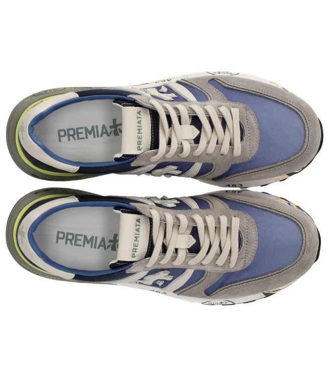 Shop Premiata Lander 4587 Sneaker In Grey
