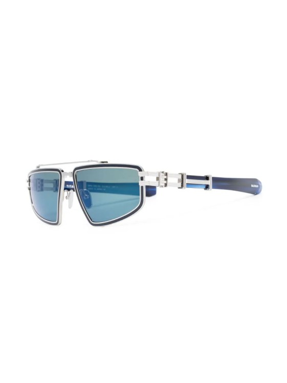 Balmain Silver Titan Sunglasses