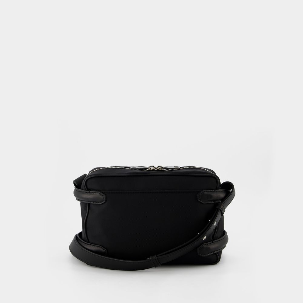 Alexander Mcqueen Alexander Mc Queen Harness Nylon Camera Bag In Black