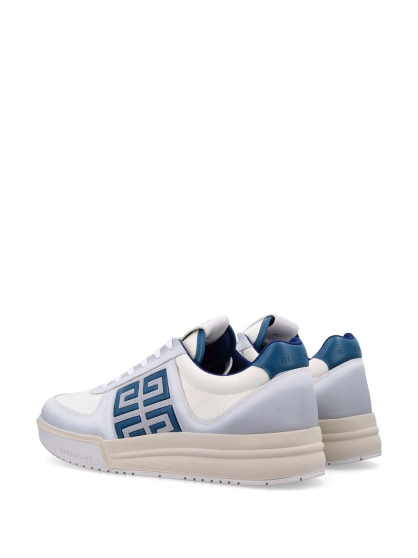 Shop Givenchy Luxury Cotton Sneakers With Iconic Design And Comfortable Fit In White