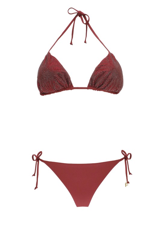 Fisico Cristina Ferrari Fisico Burgundy In Burgundy