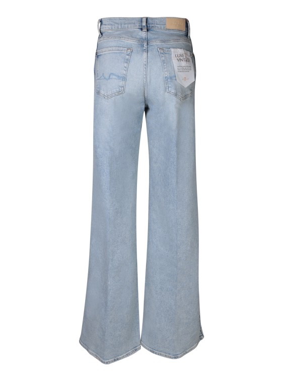 Shop 7 For All Mankind Flared Jeans In Blue