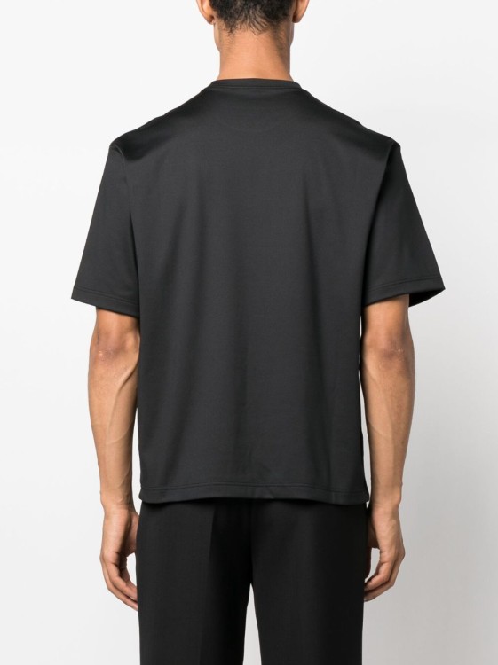 Shop Jil Sander Logo-print Performance T-shirt In Black