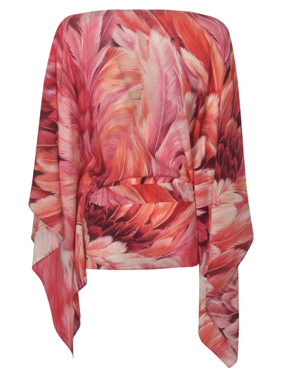 Shop Roberto Cavalli All-over Print Blouse In Pink