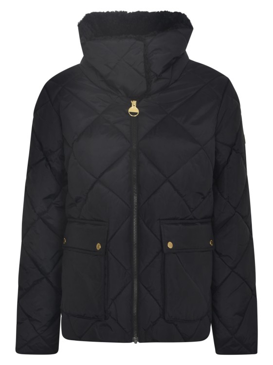 Barbour Norton Quilted Puffer Jacket In Black