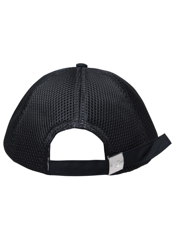 Shop Chiara Ferragni Hat In Black Cotton Blend