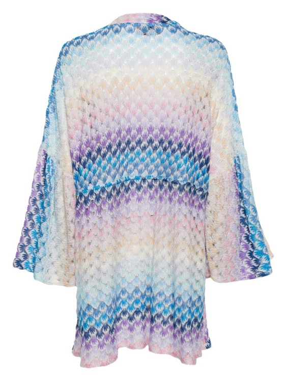 Shop Missoni Short Zigzag Dress In Multicolor