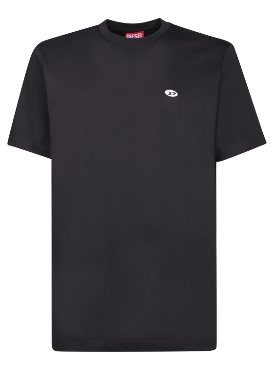 Shop Diesel Cotton T-shirt In Black