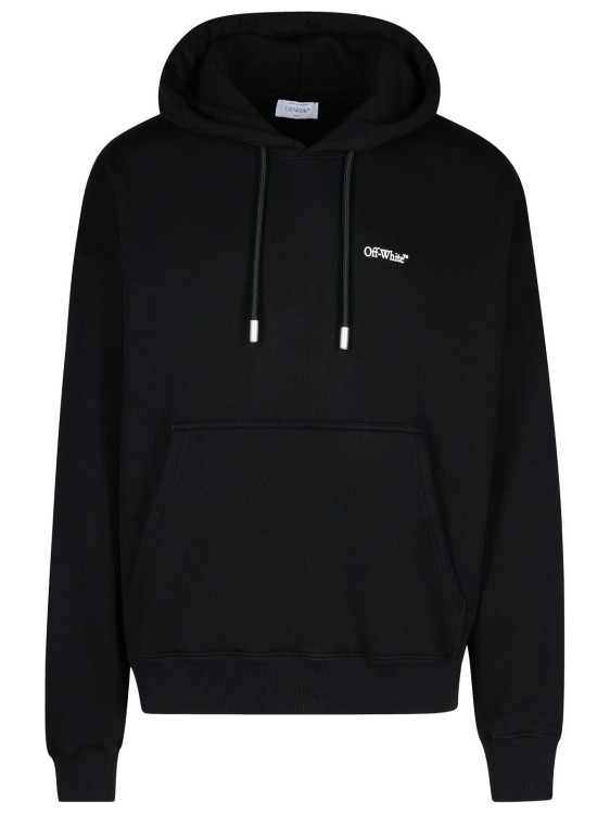 Shop Off-white Windy' Black Cotton Sweatshirt