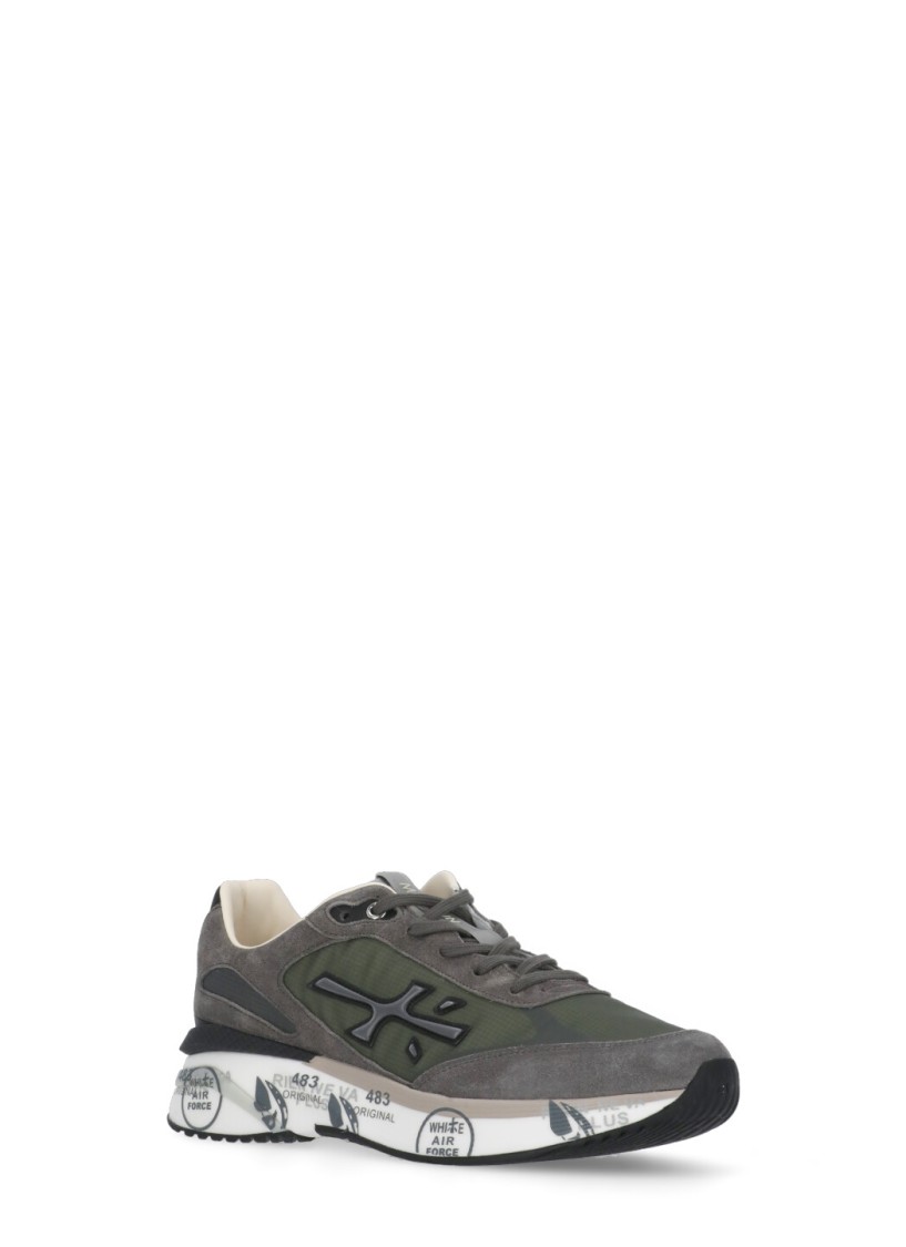 Shop Premiata Moerun 7106 Sneakers In Green