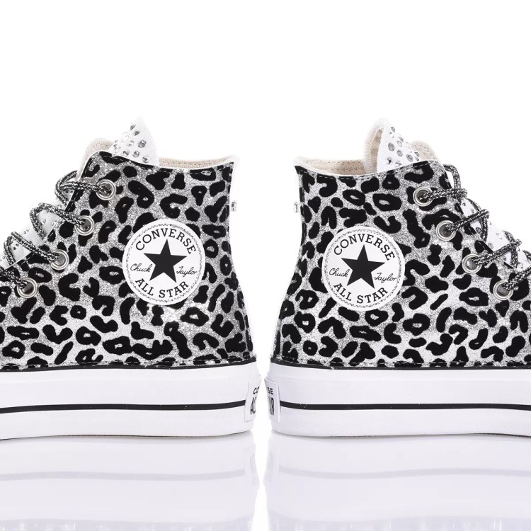 Converse Platform Silver, Black In Multicolor