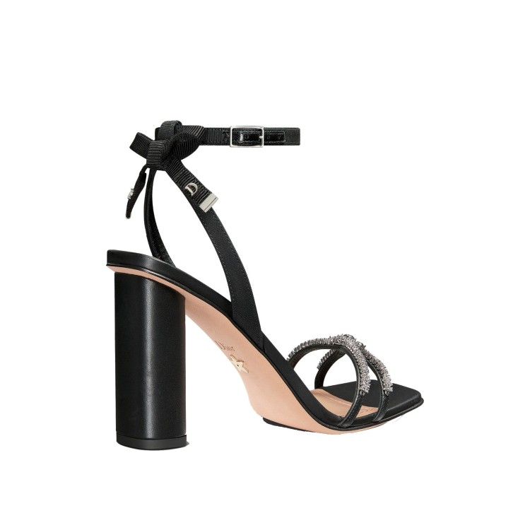 Shop Dior Sunset Sandals In Black