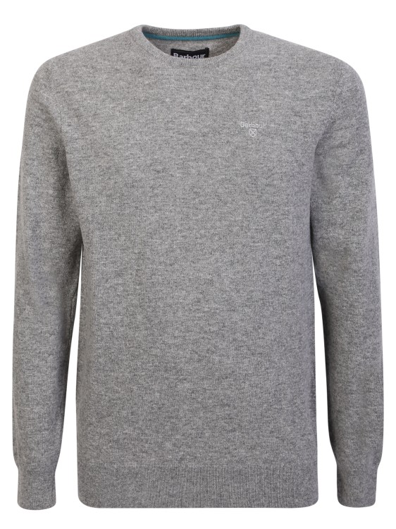 Barbour Basic Knit Pullover In Grey