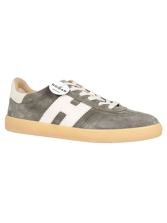 Shop Hogan Cool Leather Sneakers In Brown