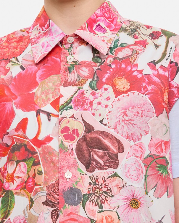 Shop Marni Pattern Shirt In Multicolor