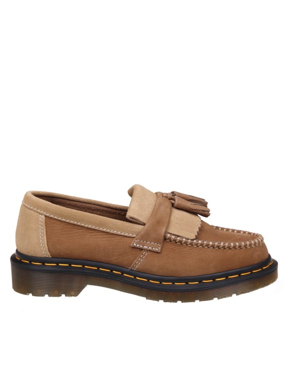 Shop Dr. Martens' Adrian Loafers In Savana Color Nubuck In Brown